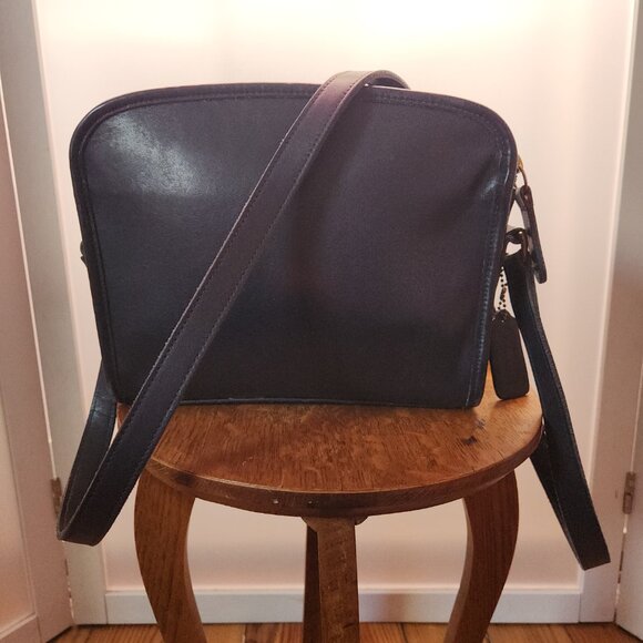 Navy Blue Vintage Coach Metropolis 9087 - Picture 5 of 7